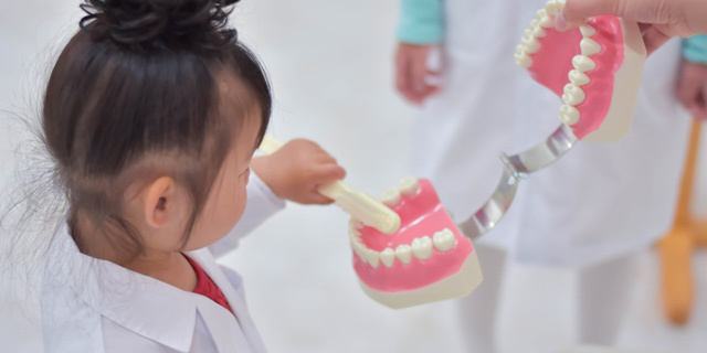 佐賀さくら歯科親子歯科クリニックの子供歯磨き講座