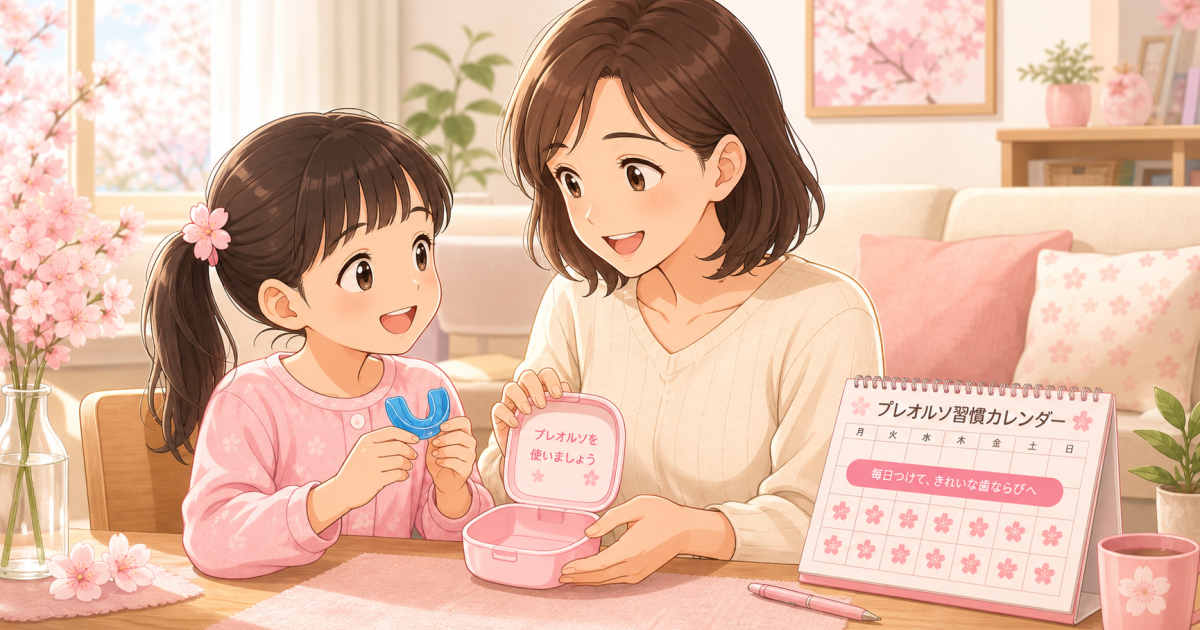 プレオルソ継続のコツ｜親子で無理なく習慣にする3つのポイント