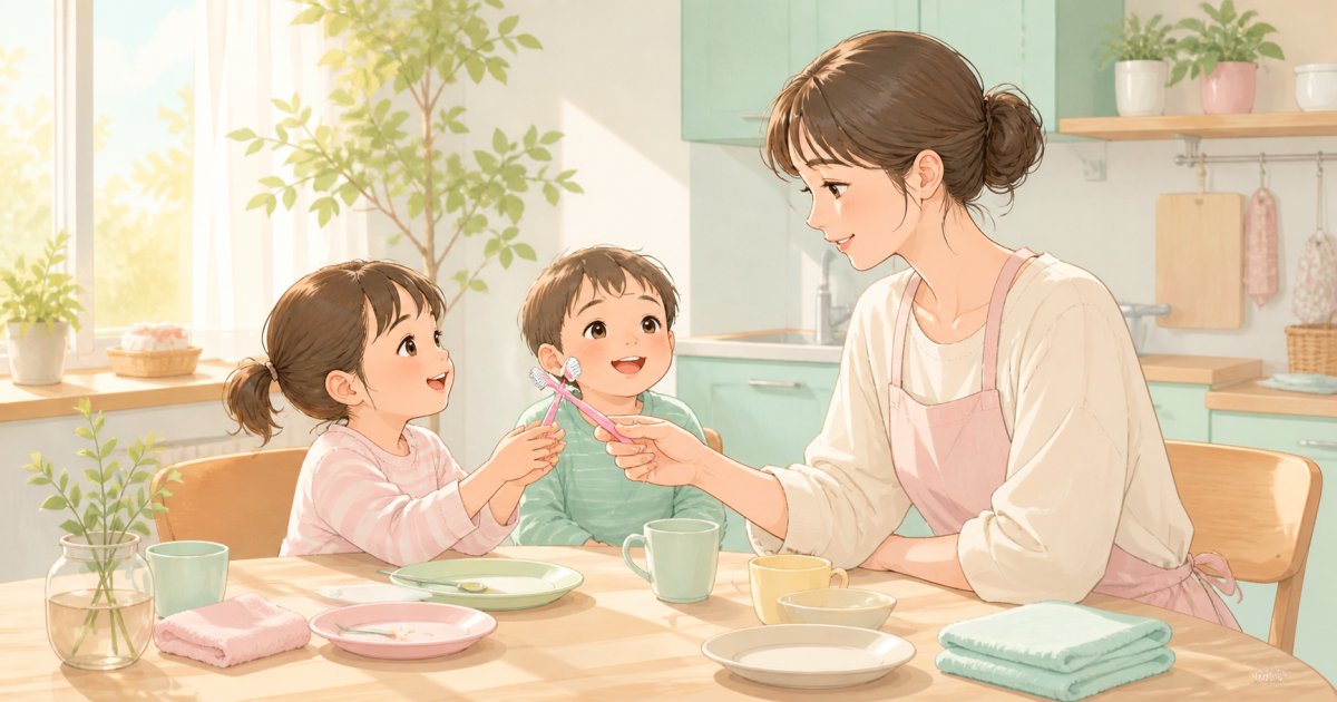 食べたら磨く習慣の続け方｜忙しい親子のための無理ない3つのコツ