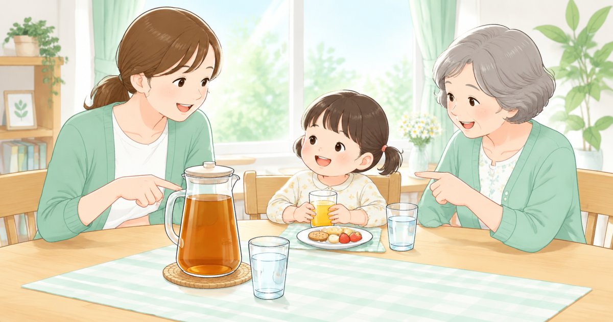 子どもの虫歯予防に飲み物はどう選ぶ？家族で決めるジュースのルール