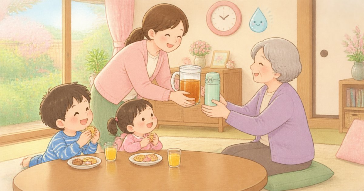 義母にも伝えやすいジュースの約束を作る